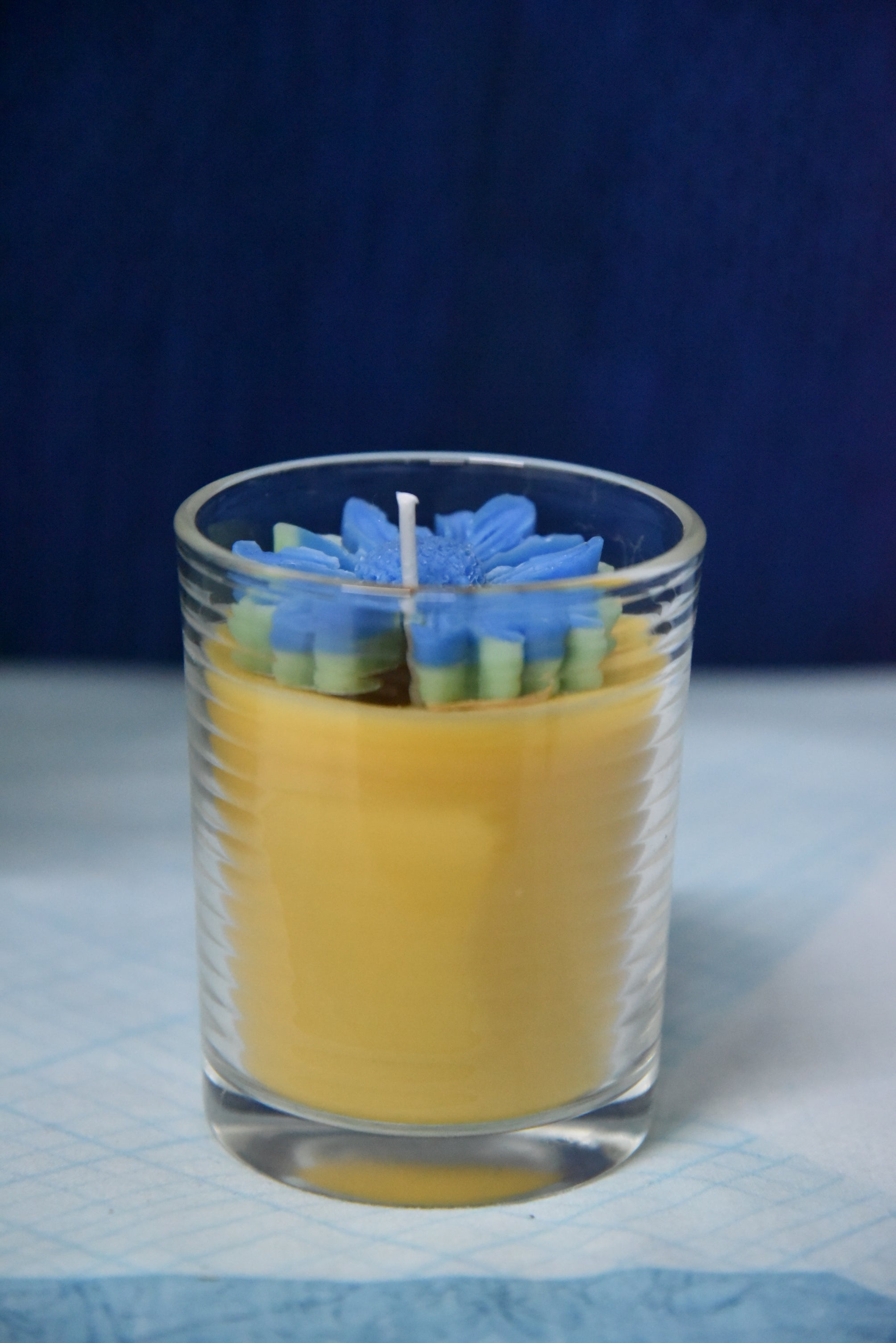 Scented Flower Jar Candle
