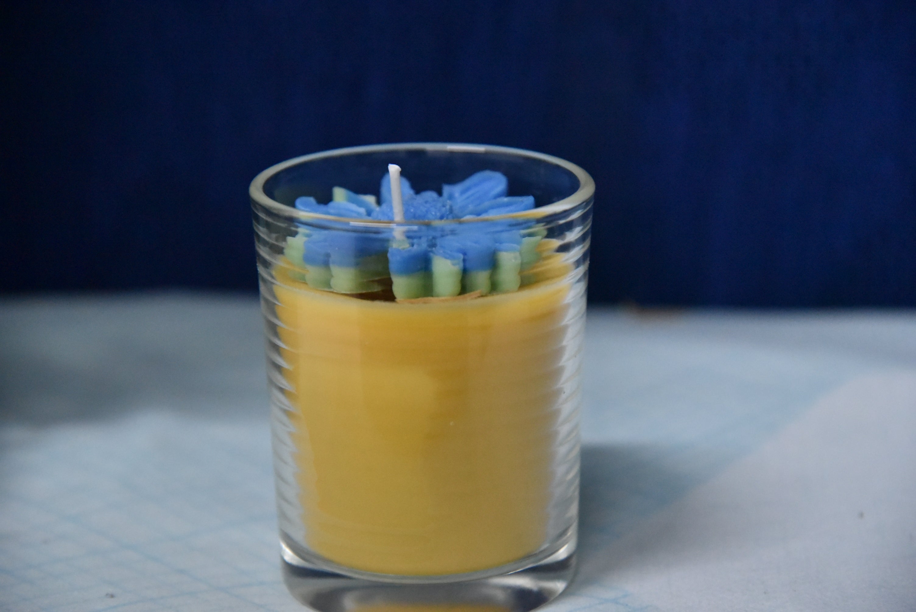 Scented Flower Jar Candle