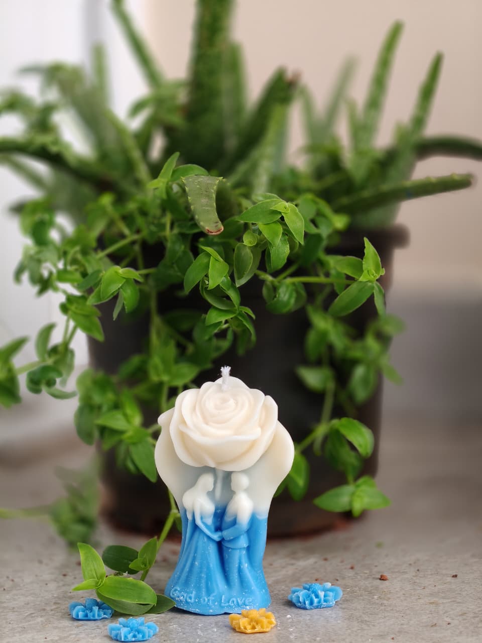 Couple Rose Candle – God of Love