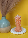Rose Pillar Candle