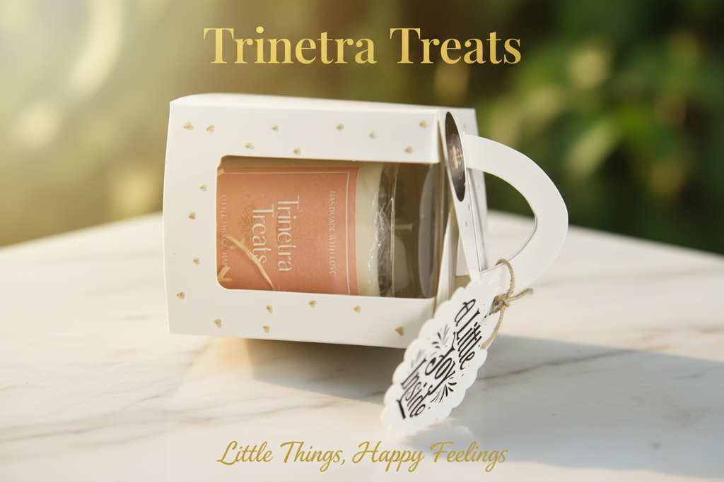Scented Candle Gift Box - Trinetra Treats