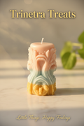 Ornate Pillar Candle 1